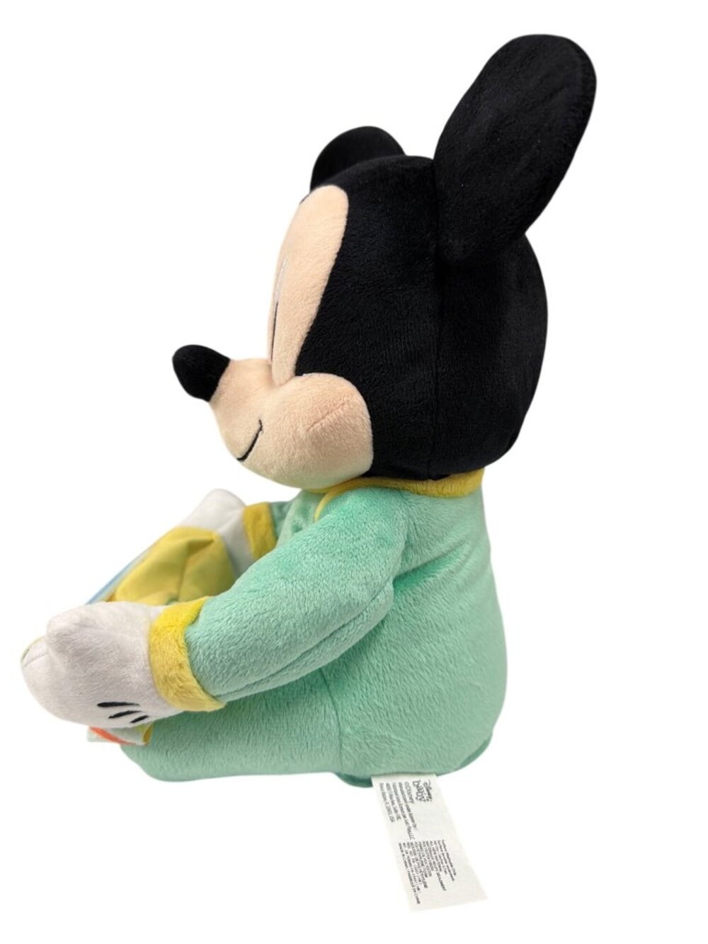 Disney Baby Mickey Mouse Peek-A-Boo Interactive Plush With Striped Blanket - Picture 5 of 7